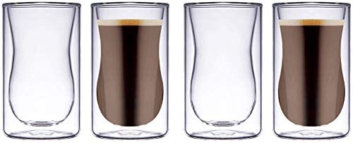 AWM Blackstone Double Wall Tea Cup - 100ml (Set of 4)