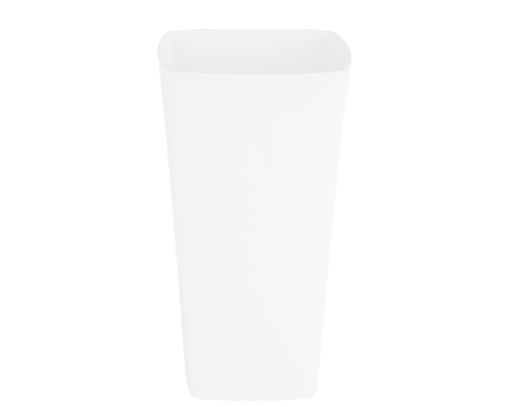 WHAM Studio Planter Tall Square 16cm Ice White