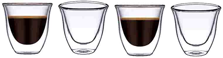 AWM Blackstone Double Wall Cawa - 70ml (Set of 4)