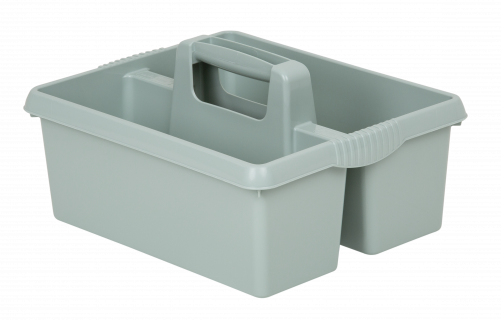 WHAM Casa Kitchen Tool Tidy / Organiser Silver Sage