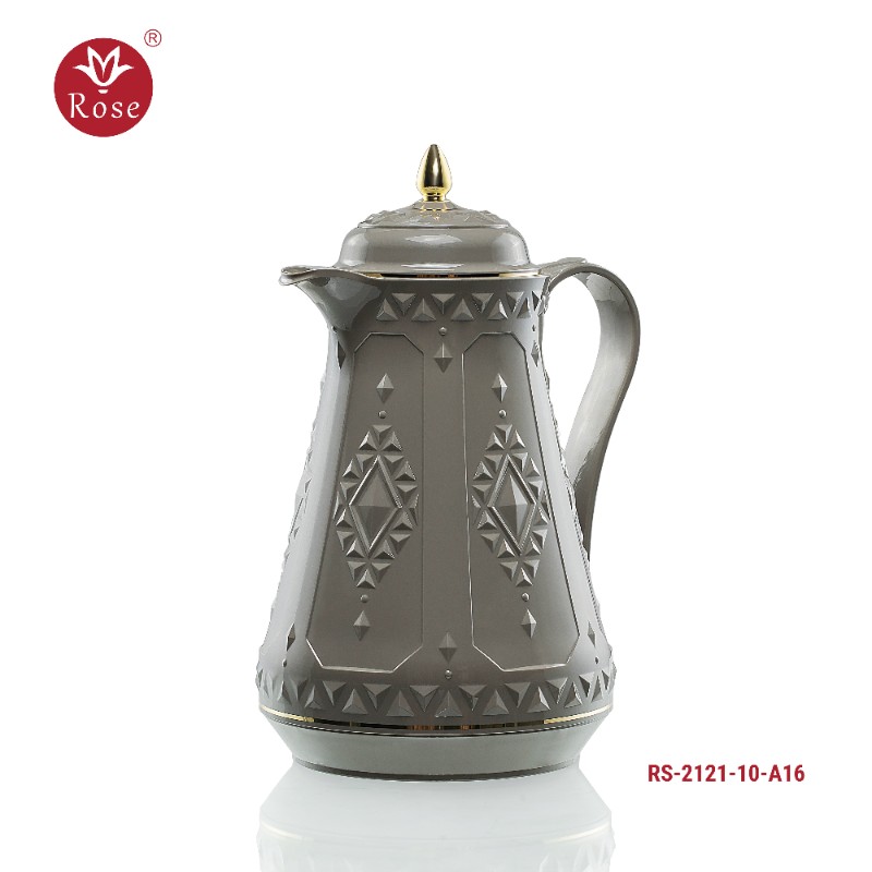 ROSE Tea Flask 1Ltr - Model 2121 Dark Grey
