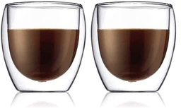 [YXKTU63001-DG824-2] AWM Blackstone Double Wall Tumbler - 250ml (Set of 2) DG824