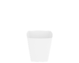 [27152] WHAM Studio Planter Square 14cm Ice White