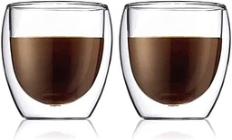 [YXKTU63007-DG820-2] AWM Blackstone Double Wall Tumbler - 100ml (Set of 2) DG820