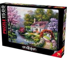 [ANA-4556] Spring Cottage in Full Bloom 1500pcs Puzzle