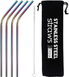 [ID0913] I-Total Straw In Colored Metal ID0913